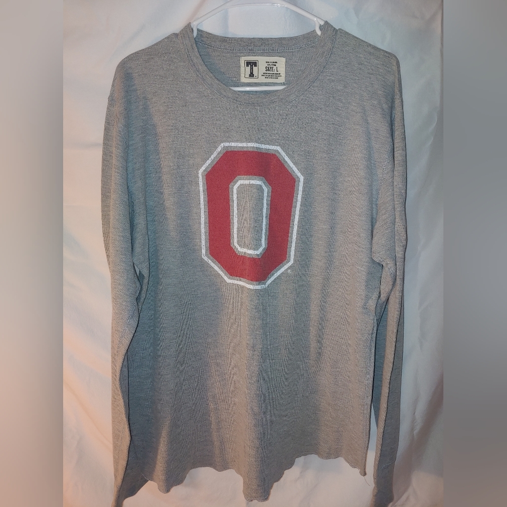 The Ohio State University Long Sleeve Thermal Block O Shirt